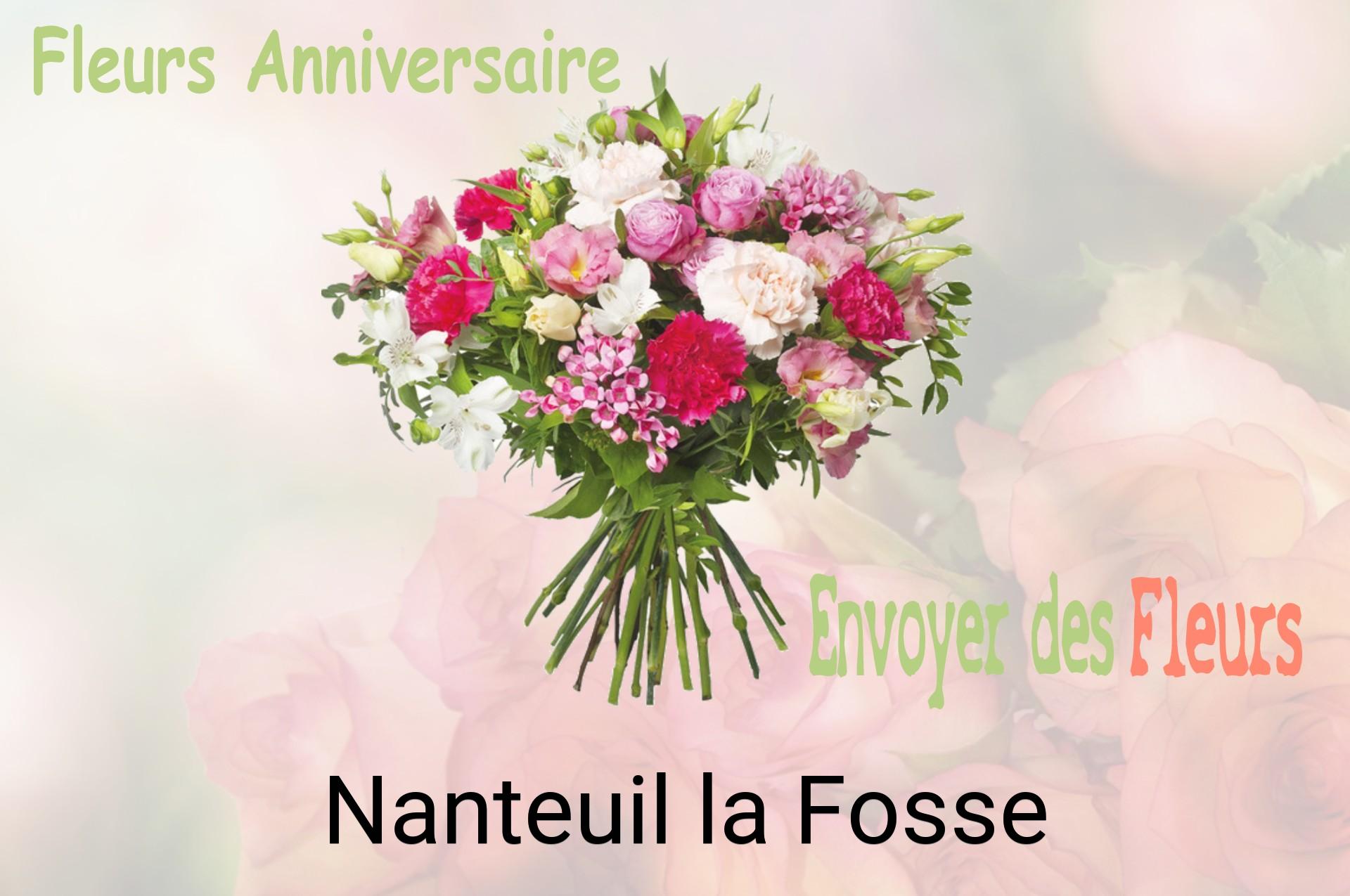 Bouquet de fleurs d’anniversaire livré à Nanteuil-la-Fosse