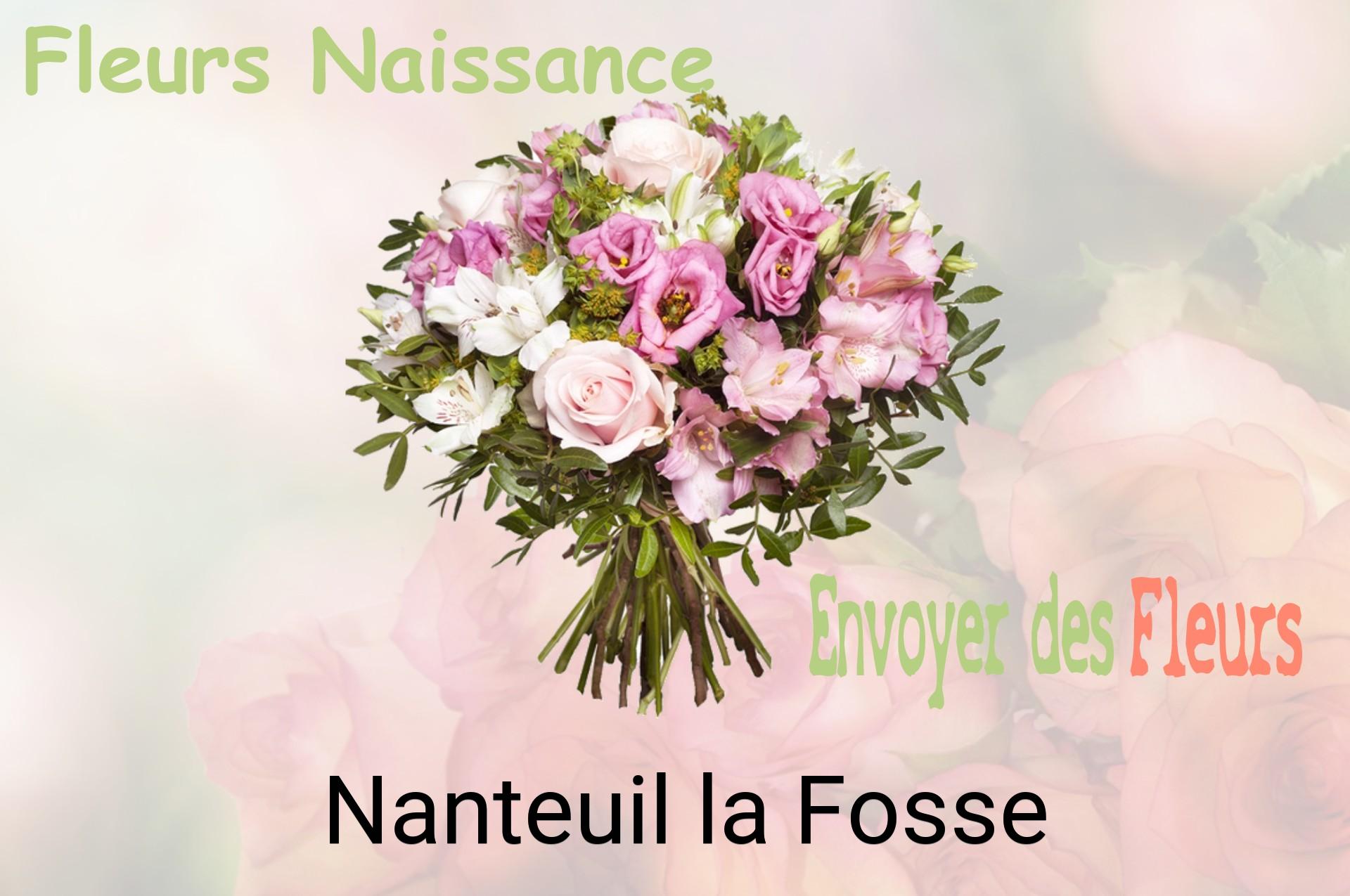 Bouquet de fleurs de naissance livré à Nanteuil-la-Fosse