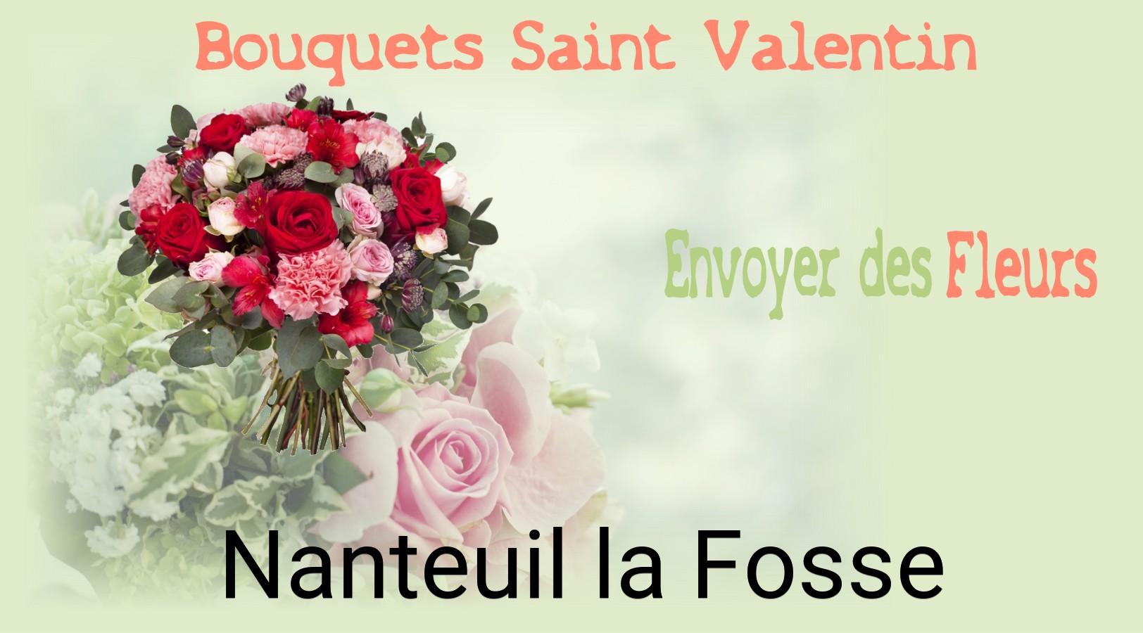 Roses de Saint-Valentin livrées à Nanteuil-la-Fosse